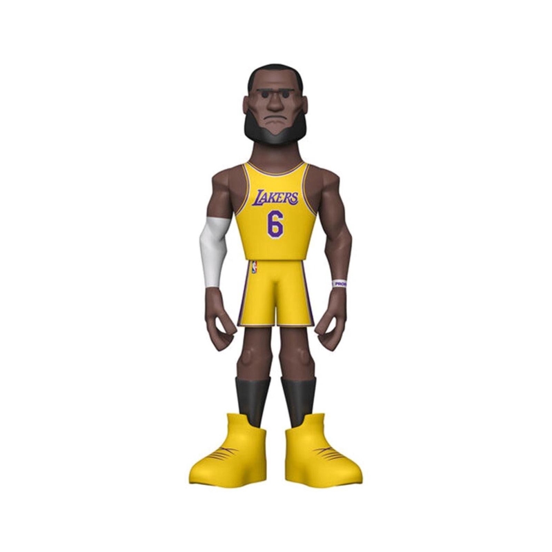 FUNKO ACTION FIGURES FUNKO GOLD NBA LAKERS LEBRON W/CHASE FUNKO ACTION FIGURES FUNKO GOLD NBA LAKERS LEBRON W/CHASE